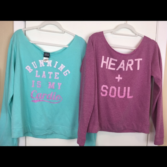 Chin Up Apparel Sweaters - Bundle 2 Sweatshirts Chin Up Comfy Diva XL